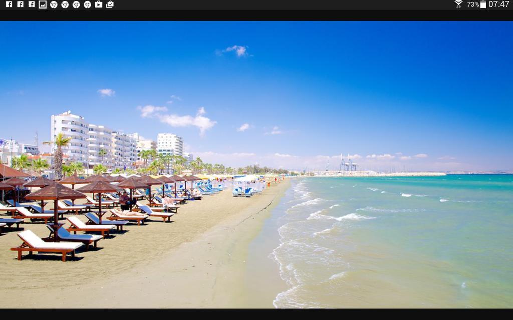 Panikos Beach Apartment I Larnaca Dış mekan fotoğraf